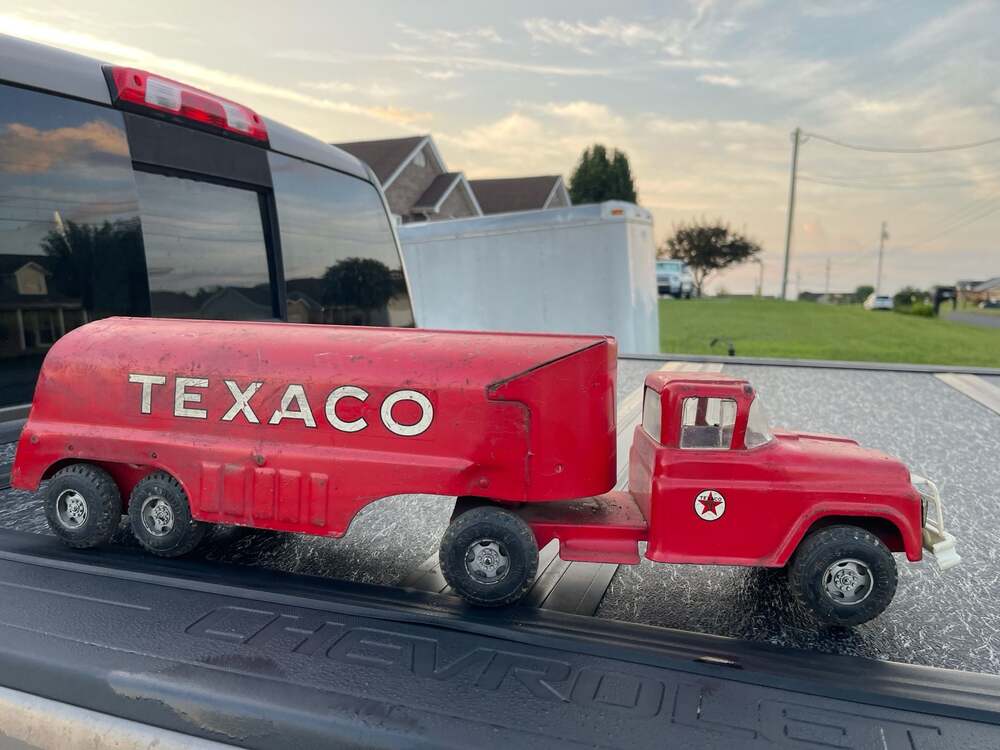 Vintage Buddy L Texaco Tanker